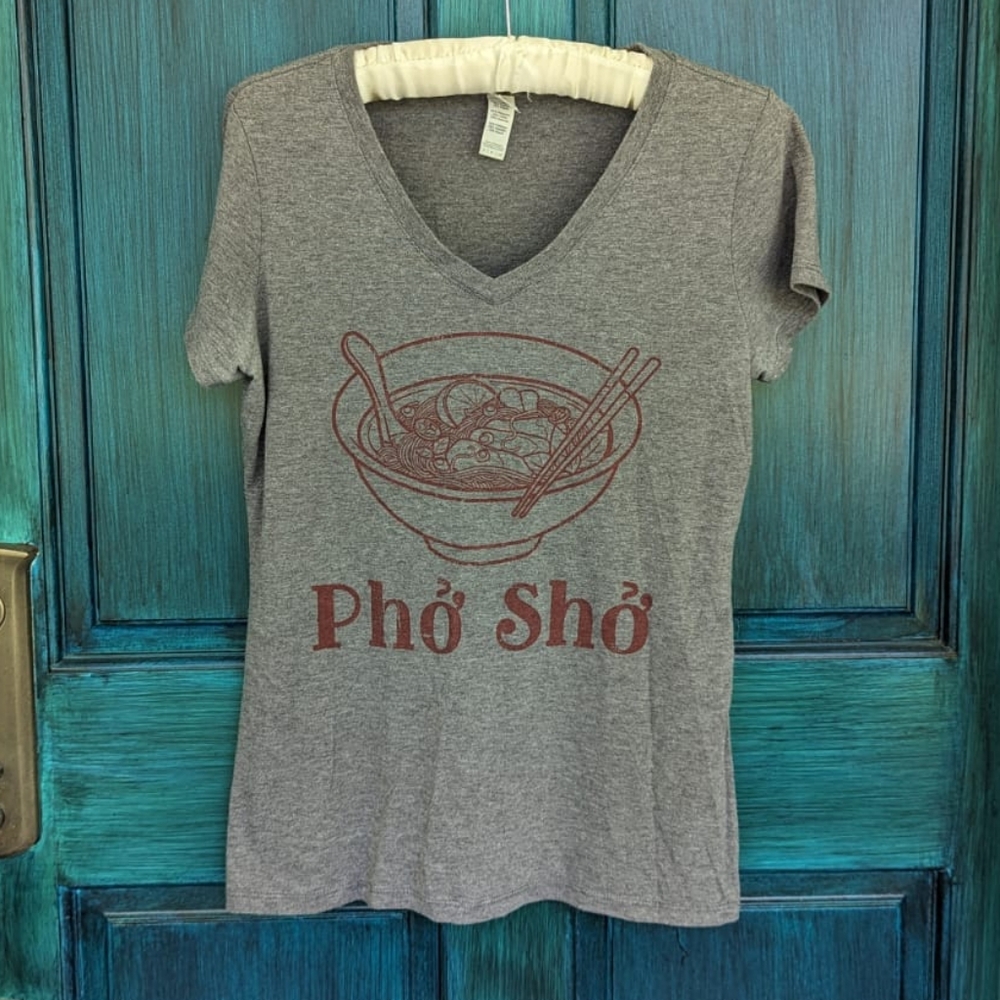 Pho Sho Noodles Funny Graphic Tee Shirt